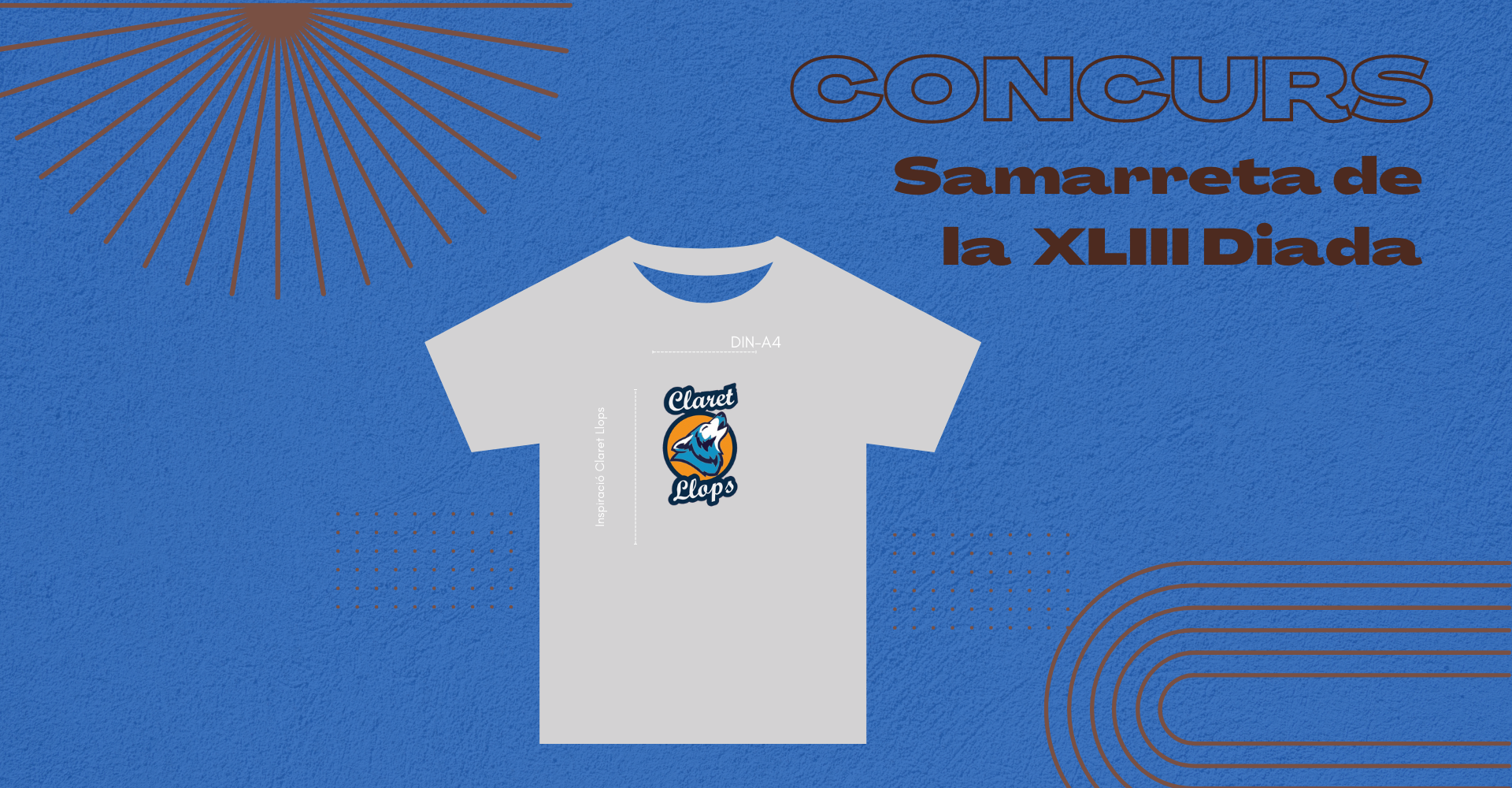 Obert el concurs per al disseny de la samarreta de la XLIII Diada